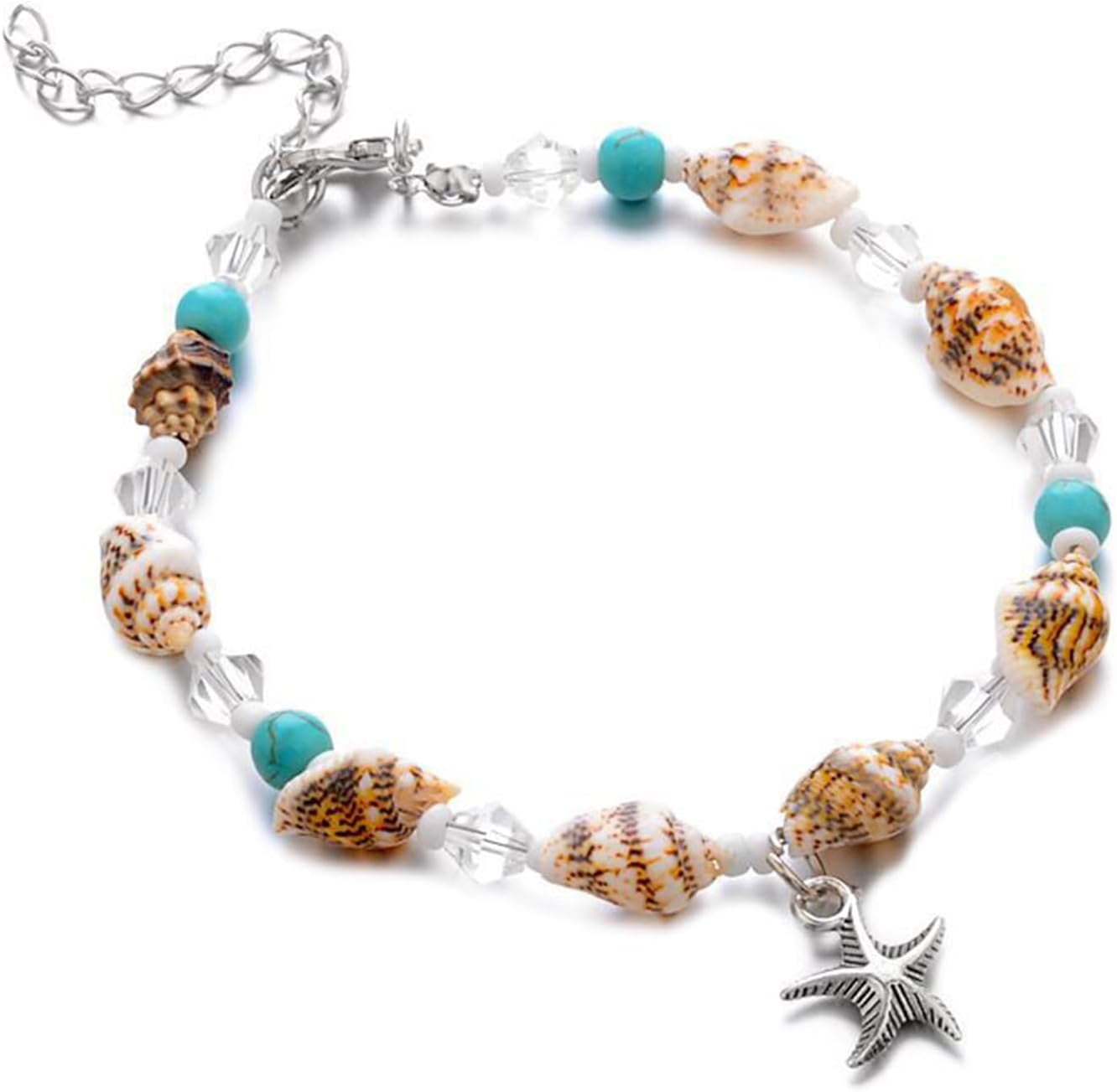 Luxury Starfish Premium Shell Anklet for Discerning Women Adjustable ...