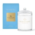 thumbnail image 1 of Luxury The Hamptons Candle, Teak & Petitgrain Scented, Triple Scented Soy Wax Blend, 2 Wicks, 65 Hour Burn Time, Elegant Glass Jar, 13.4 Oz, White, 1 of 6