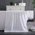 thumbnail image 1 of Luxury Thick Bath Towels 19.7" x 39.4" Premium Bath Sheet/Ultra Soft, Highly Absorbent Heavy Weight Combed Cotton (White), 1 of 6