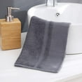 thumbnail image 1 of Luxury Microfiber Bath Towel 29.5" x 13.8", Oversized, Soft, Super Absorbent and Fast Drying, No Fading Multipurpose Use for Sports, Travel, Fitness, Yoga, Gray, 1 of 6
