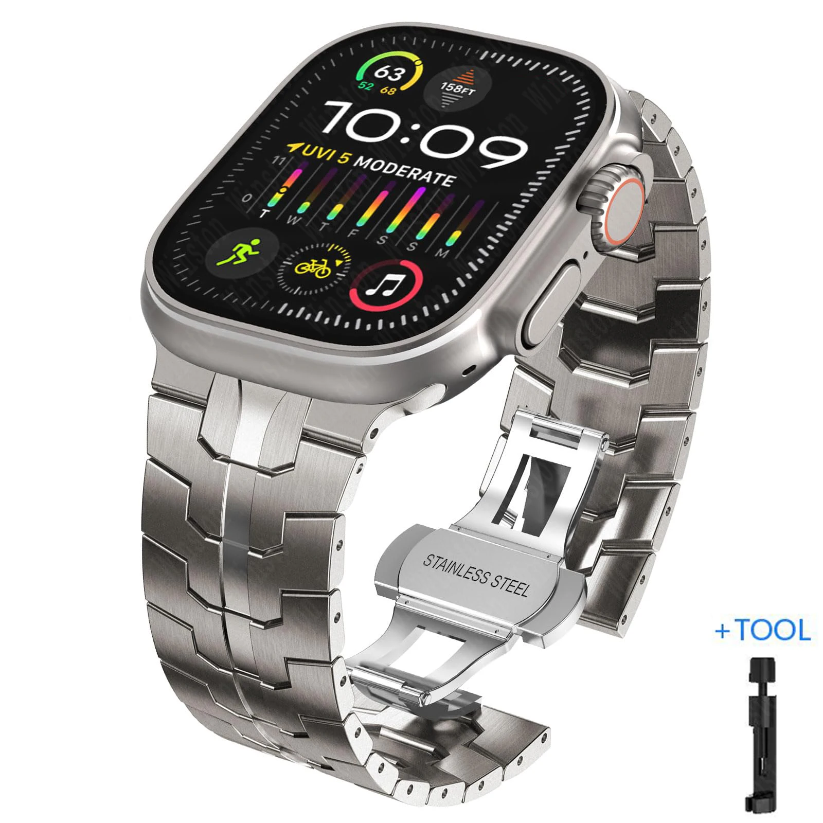 https://i5.walmartimages.com/seo/Luxury-Titanium-Color-Strap-for-Apple-Watch-Ultra-2-Band-49mm-45mm-44mm-42mm-Metal-Stainless-Steel-Bracelet-Iwatch-9-8-7-6-5-SE_6921bd31-9aec-4a25-a4ad-cbb506e0ddaf.fb0843a770acfe84a95ec5d921738f6c.webp