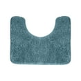 thumbnail image 1 of Luxury Toilet Rugs U Shaped Washable Bath Rugs for Bathroom Non Slip Extra Soft and Absorbent Microfiber Bath Mat Plush Comfortable Contour Bath Rugs for Toilet Base, 20"x20", 1 of 5