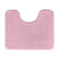 thumbnail image 1 of Luxury Toilet Rugs U Shaped Washable Bath Rugs For Bathroom Non Sliping Extra Soft And Absorbent Microfiber Bath Mat Plush Comfortable Contours Bath Rugs, 1 of 2