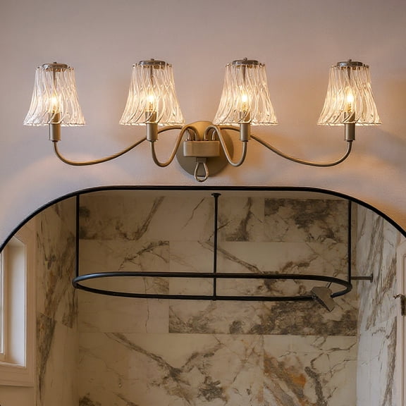 Luxury Traditional Bath Light, Brushed Nickel, UQL6242