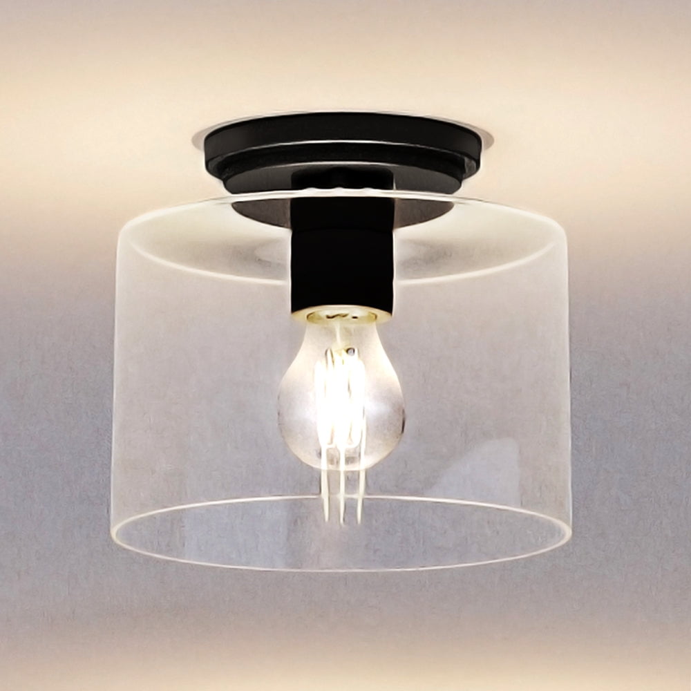 Luxury Traditional Ceiling Light, 7.375H x 8.625W, with Transitional Style, Polished Nickel, UHP4161 by Urban Ambiance