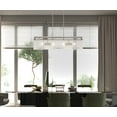 thumbnail image 1 of Luxury Transitional Chandelier, Brushed Nickel, UQL5280, 1 of 5