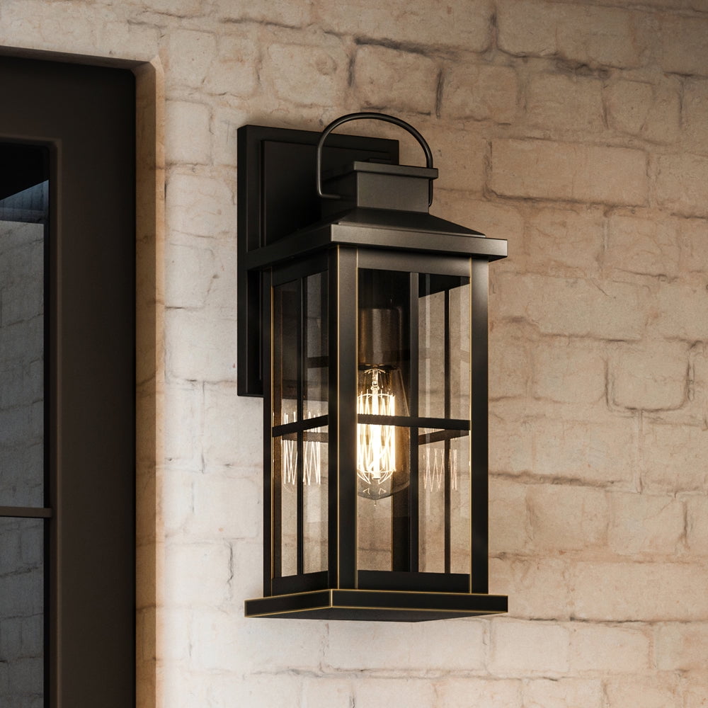 Luxury Transitional Wall Sconce, 18H x 7W, with Craftsman Style, Olde Bronze, UHP1292 by Urban Ambiance