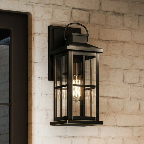 Luxury Transitional Wall Sconce, 18H x 7W, with Craftsman Style, Olde Bronze, UHP1292 by Urban Ambiance
