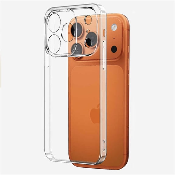 Luxury Transparent Silicone Phone Case for iPhone 17 16 15 11 12 13 14 Pro Max Soft TPU for iPhone XR XS 8 Plus Back Cover Case,Clear,for iPhone 13 Pro Max