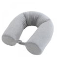 thumbnail image 1 of Luxury Travel Essential, Memory Foam Neck Support Pillow, Adjustable Bendable Design for Ultimate Comfort on Airplanes, 1 of 5