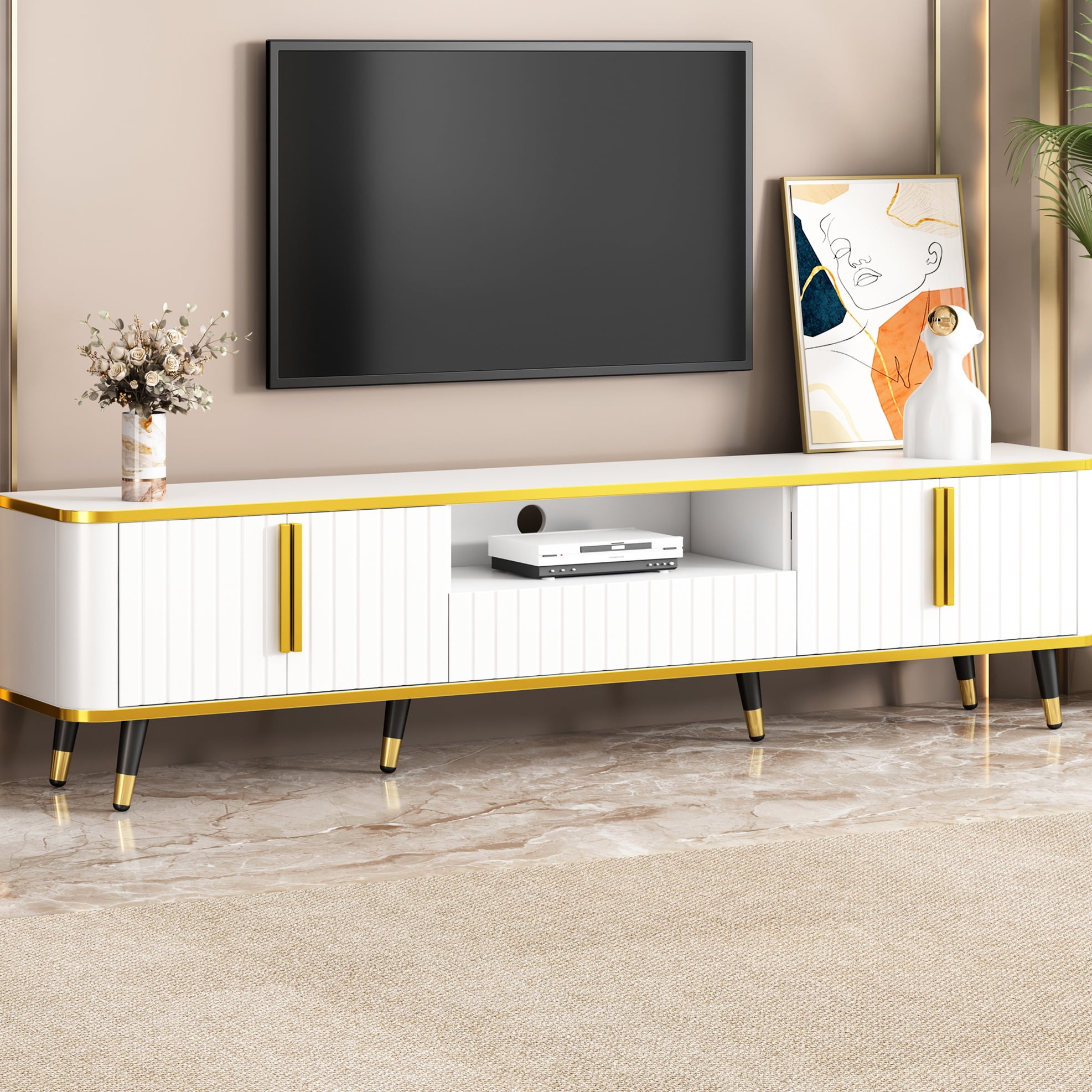 Luxury Tv Console For 80-89