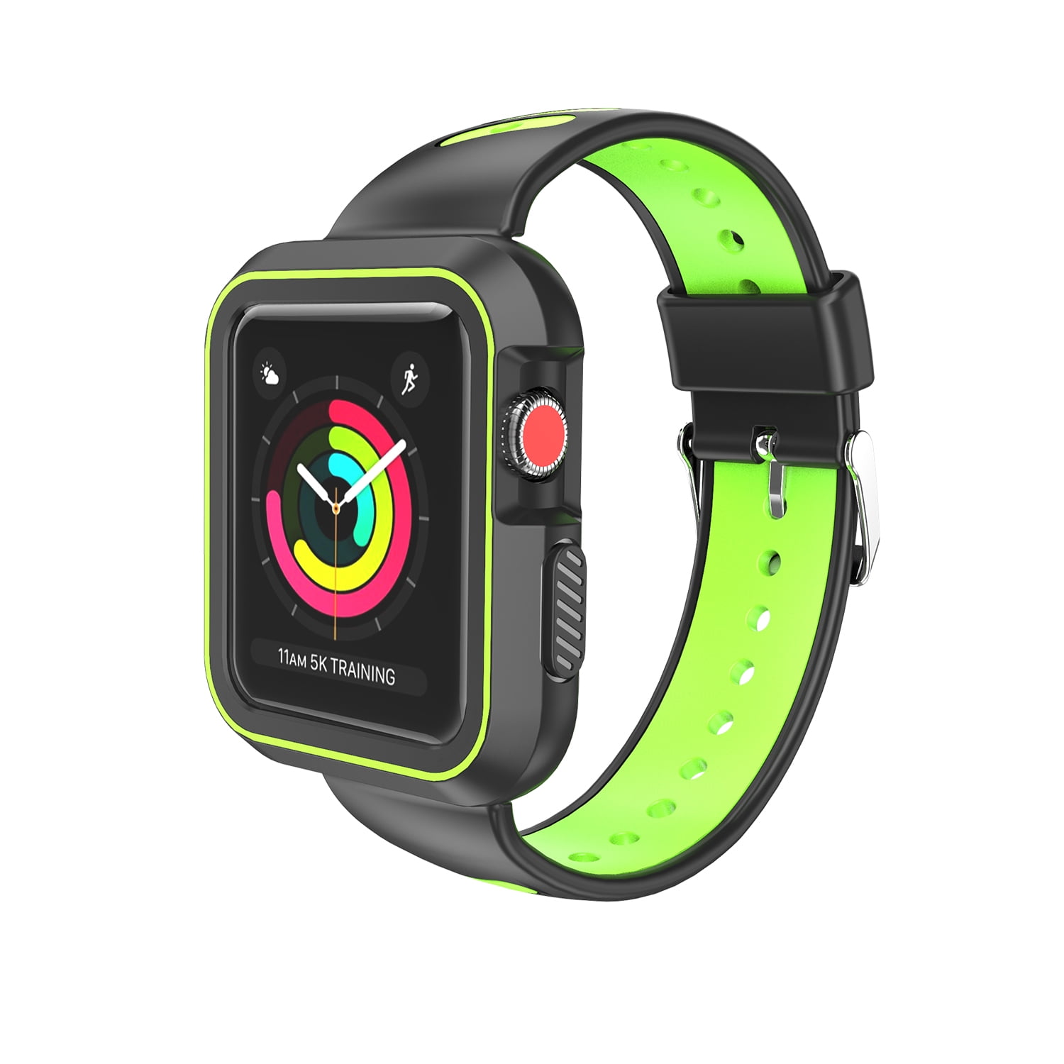 Sumaclife Luxury Two Tone Sports Band for Apple Watch Series 3 Series 2 Series 1 42mm Blue