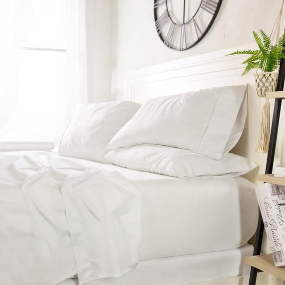 Luxury Ultra Soft 4 Piece Sheet Set by Sharon Osbourne Home