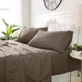 thumbnail image 1 of Luxury Ultra Soft 4 Piece Sheet Set by Sharon Osbourne Home, 1 of 2