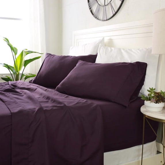 Luxury Ultra Soft 4 Piece Sheet Set by Sharon Osbourne Home