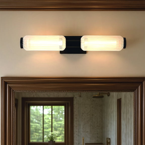 Luxury Urban Loft Bath Light, Matte Black, UQL6161