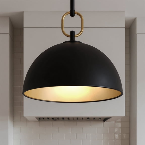 Luxury Urban Loft Pendant, Matte Black, UQL6060