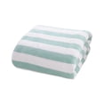 thumbnail image 1 of Luxury Velvet Dry Bath Towel with Striped Design, Highly Absorbent, Thickened and Durable, Perfect for Home, Gym, and Beach Use, 1 of 5