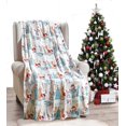 thumbnail image 1 of Luxury Velvet Touch Ultra Plush Christmas Blanket |Soft, Warm, Cozy |Holiday Printed Fleece Throw/Blanket - 50" x 60inch, 1 of 4