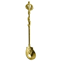 Luxury Vintage Carved Scoop Spoon For Tea Coffee Ice Dessert, European Court Retro Style With Intricate Vintage Carving Details, Ideal For Coffee Tea Ice Cream Dessert Daily Use