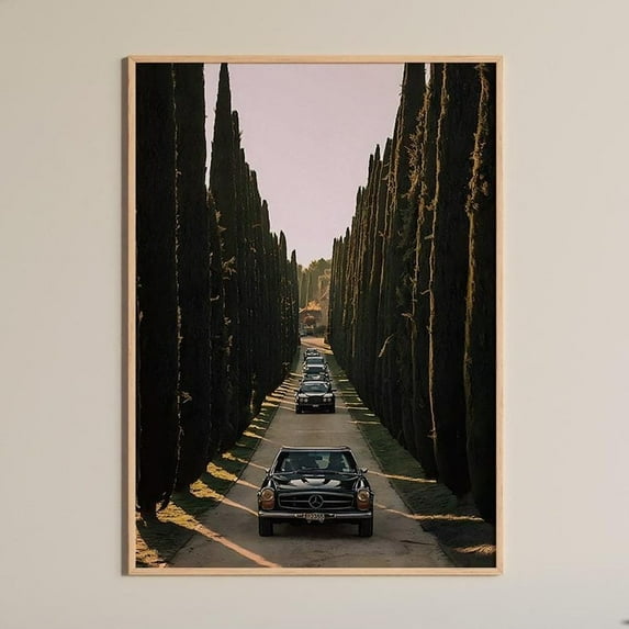Luxury Vintage Poster, Retro Vintage Old Money, Old Cars,, Poster, Stylish Home Decor, Fashion Wall Art Wall Art, Modern Wall Decor, 12x18 UNFRAMED