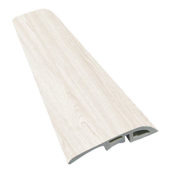 Luxury Vinyl Water Proof and Dent Proof 94.49 Inch Length x 1.77 Inch Width x 0.43 Inch Thick Reducer - Ivory Tower
