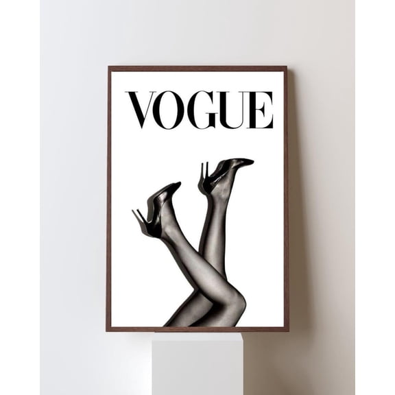 Luxury Wall Art Minimal Fashion Decor Chic Apartment Modern Bedroom Decor, Unframed Poster