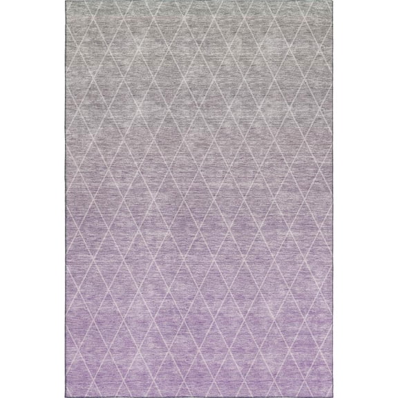 Luxury Washable Lazio LZ2 Lavender 9' x 12' Rug