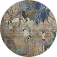 thumbnail image 1 of Luxury Washable Trevi TV17 Beige 8' x 8' Rug, 1 of 4