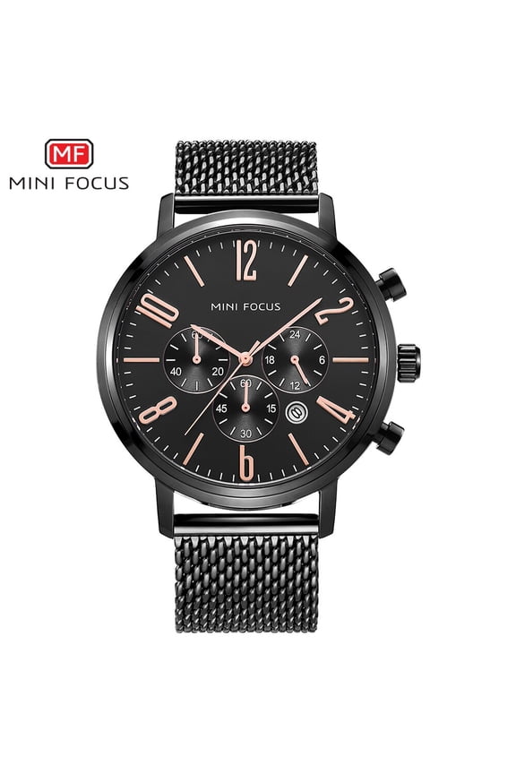 Luxury Watches Men Waterproof Stainless Steel Wristwatches