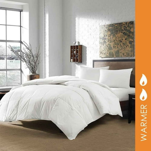 Luxury White Down Duvet Insert, Medium Weight - King