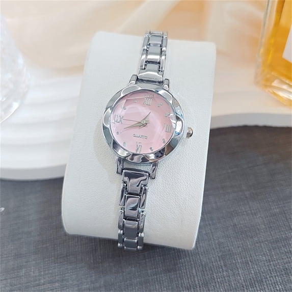 Luxury Womens Watches, Classic Dial, Genuine Leather Strap, Accurate Timekeeping, Hypoallergenic Back, Ideal for Daily Wear, Ideal Birthday Gift for Her