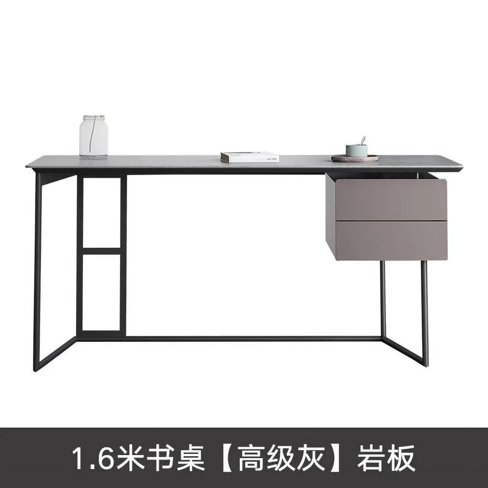 Luxury Wood Office Desk Modern Computer Slate Simplicity Office Desk