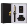 thumbnail image 1 of Luxury Wood Pen Set - Exquisite Handcrafted Fountain Pen with Elegant Gift Box - Perfect for Graduation, Birthday, or Business Gifts - Premium Writing Instrument for Professionals and Collectors, 1 of 7