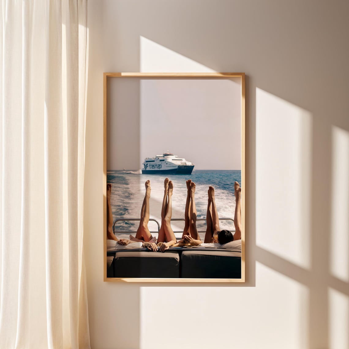 Luxury Yacht Poster, Old Money Aesthetic, Luxurious Boat, Sailing In ...