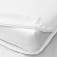 thumbnail image 1 of Luxury Zipper Fitted Sheet 1 Piece Only - 600 Thread Count - 100% Egyptian Cotton - 16" Deep Pocket - Shrinkage and Fade Resistant (White, Queen), 1 of 4