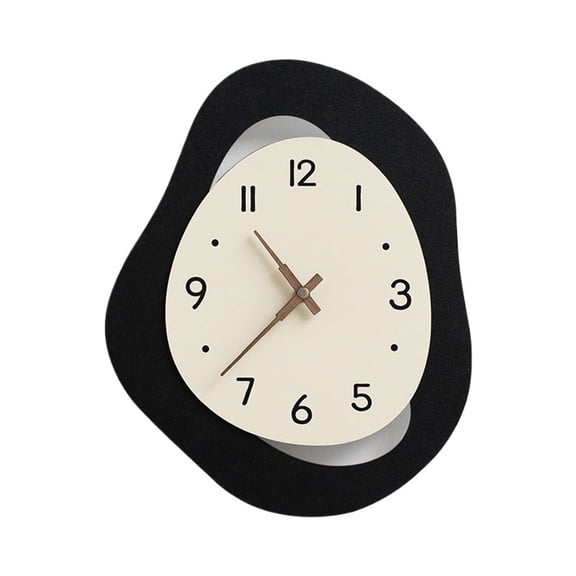Luxury-inspired Unique Wall Clock Artistic Digital Silent Design Battery Powered