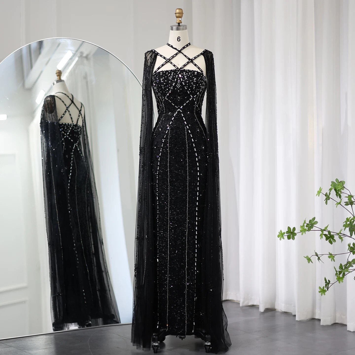 Elegant Lilac Strapless Mermaid Long Evening Party Dresses Birthday Outfits, DP5030 main image 0