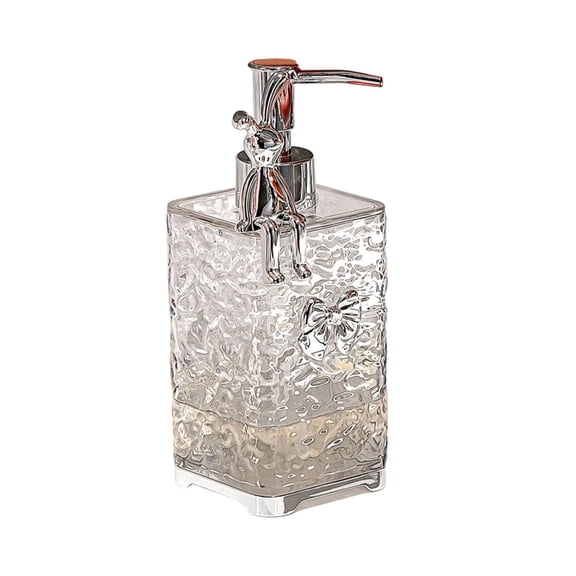 Luxurys Hand Soap Dispenser Shampoo Body Wash Lotion Pump Bottle for Bathroom Kitchen Travel Empty Refillable Container Sleek Hotel Style Designs A