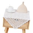 thumbnail image 1 of Luxurys Sheer Lace Tablecloth Stains Resistant Table Runner Easy cleaning Surfaces Perfect For Coffee Tables Bedside Cabinets, 1 of 12