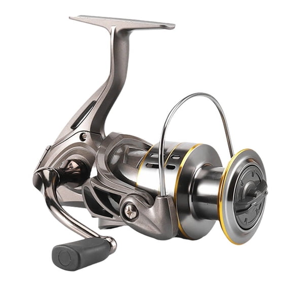 Luya Fishing Reel Spinnings Wheel Metal Long-Distance Casting Fishing Reel Spinnings Reel Gear (Soft Rubber Grip Ball),C