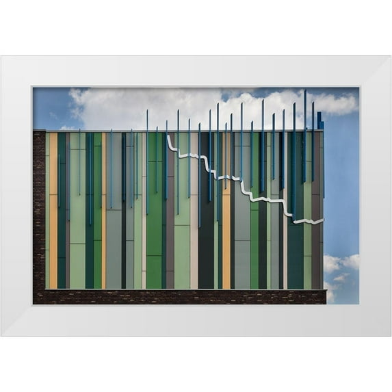 Luycx, Theo 18x13 White Modern Wood Framed Museum Art Print Titled - The Coloured Corner