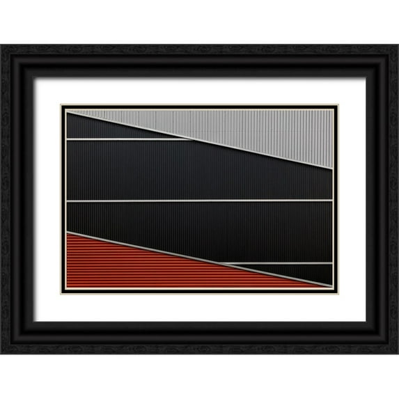 Luycx, Theo 24x17 Black Ornate Wood Framed with Double Matting Museum Art Print Titled - Wall