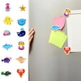 thumbnail image 1 of Luysn 12Pcs Fridge Magnets for Kids Animals Refrigerator Magnets for Toddlers 1-3 Rubber Fridge Magnets Baby Educational Magnetic Children Gift Learning Toy Safe Full Back Magnets for Kids Whiteboard, 1 of 9