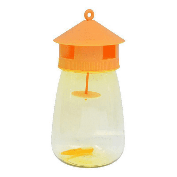 Luysn 1Pc Reusable Ranch Fly Traps Outdoor Hanging, Fly Catcher Cage Control, Farm Horse Stable Fly Trap for Orchard, Barn, Garden,Wasp Trap Bee Trap Reusable Fly Traps Outdoor Hanging Wasp Killer