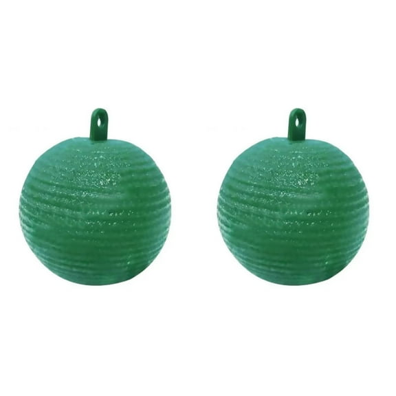 Luysn 2Pcs Fruit Fly Traps Ball Fly Trap,Hanging Fly Sticky Ball Trap Outdoor,Flying Insects Trap Ball Traps,Flying Insects Ball for Outdoor,Fruit Fly Lure Ball,Adhesive Fly Catching Ball 3.2"X3.2"