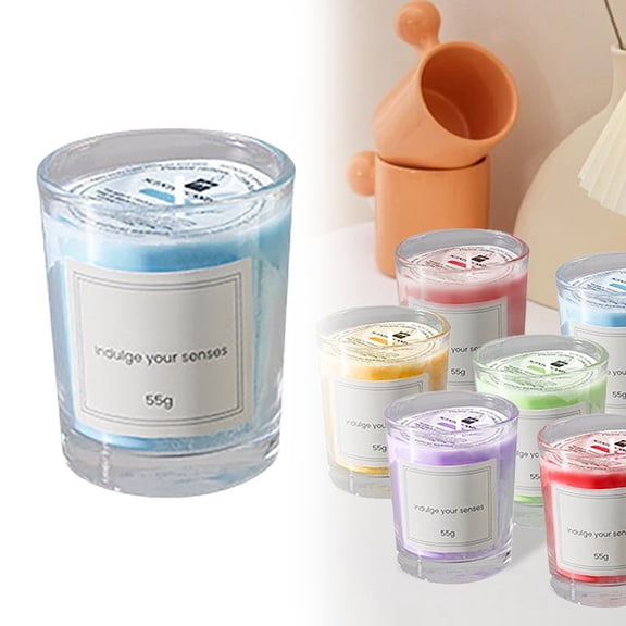 Luysn Classic Candle Scented,Candles Scented,Jar Single Wick Candle Burns,Mini Candles for Gifts,Bulk Candles for Gifts,Birthday Candle for Women,Tabletop Candle,Candles for Home Scented 1.77"X2.44"