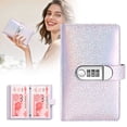 thumbnail image 1 of Luysn Envelopes Saving Challenge,Money Saving Wallet with Password Lock, Budget Savings Challenge Book for Financial Planning, Money Binder with Password Lock,Savings Challenge Book, 1 of 9