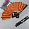 thumbnail image 1 of Luysn Hand Fan Foldable,Traditional Folding Fan Fabric Solid Color Fan for Diy Hand Painted Art Calligraphy Advertising,Folding Hand Held Fan Sturdy,Folding Hand Fan,Handheld Folding Fan 10.43", 1 of 5