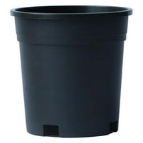 Luysn Black Nursery Pot Plant Container Garden Planter Pots,Injection Mold Plastic Nursery Pot